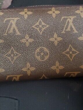 Louis Vuitton Brown Monogram Zip-Around Wallet